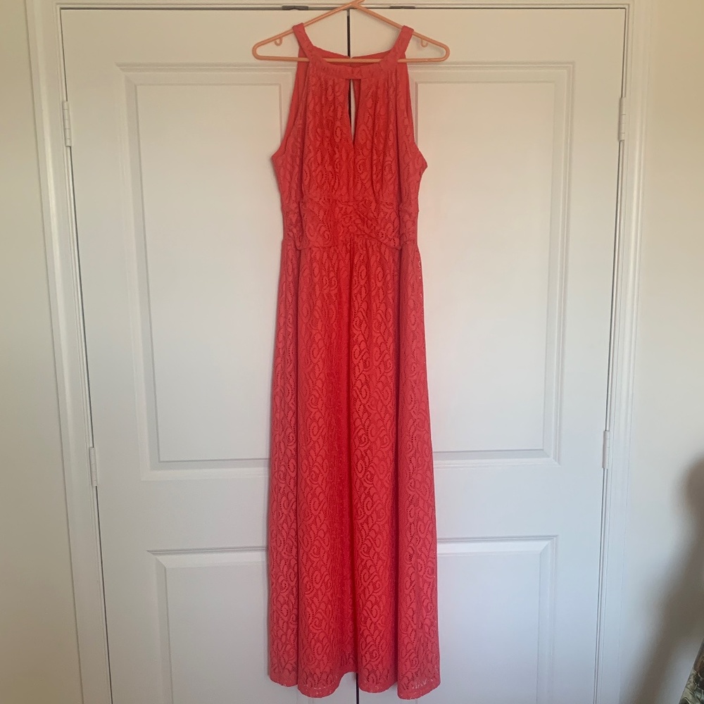 Lace maxi dress